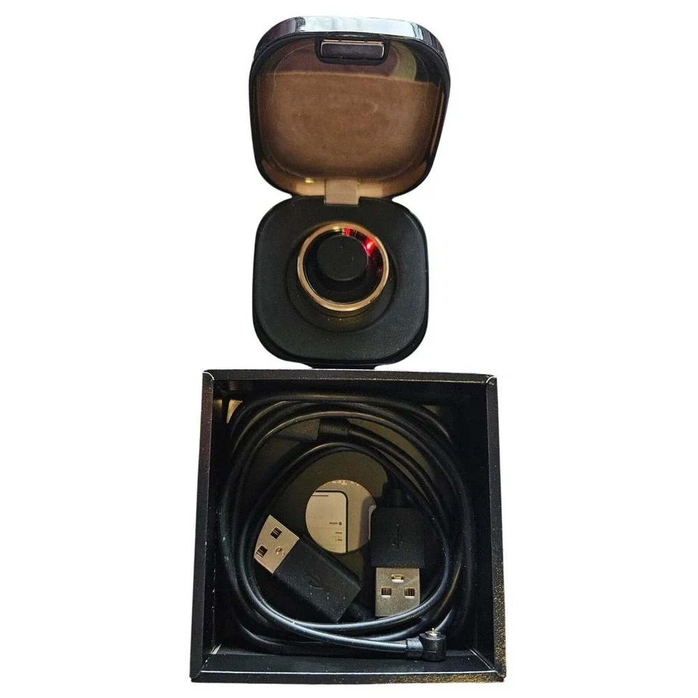 MILAVAN RING 2.0 SMART RING SIZE 10 USB CHARGING MAGNETIC IP68 WATERPROOF